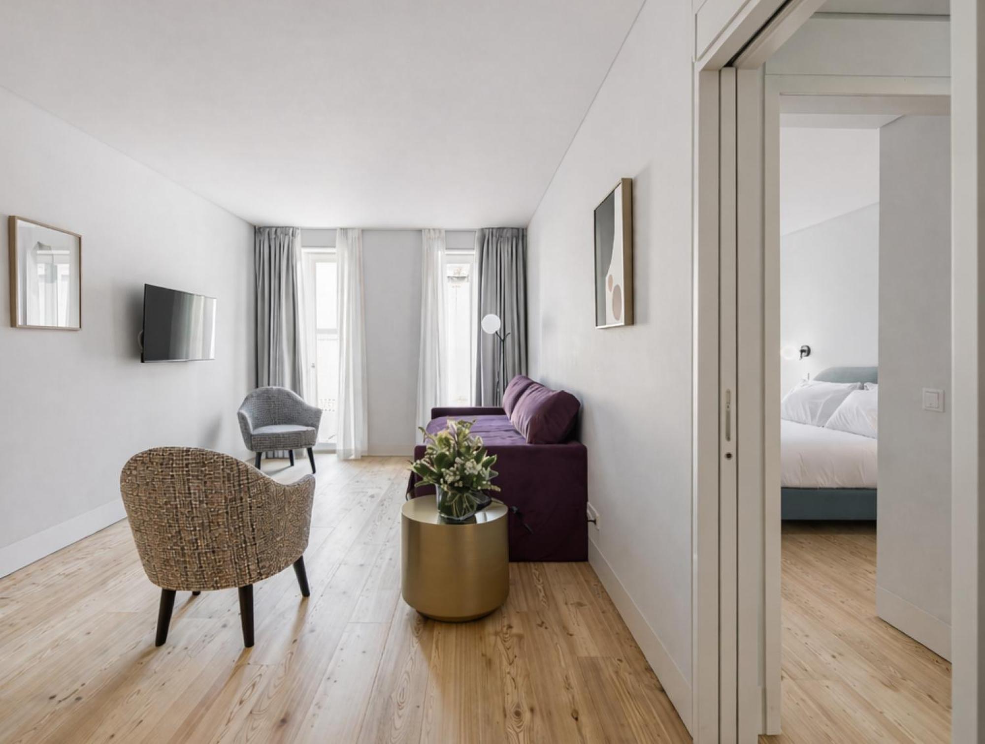 Apartamento Deluxe com 1 Quarto